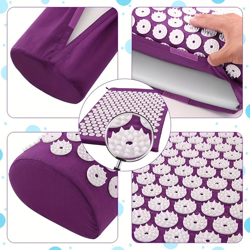 Lisslune | Ultimate Acupuncture Massage Mat and Pillow Set