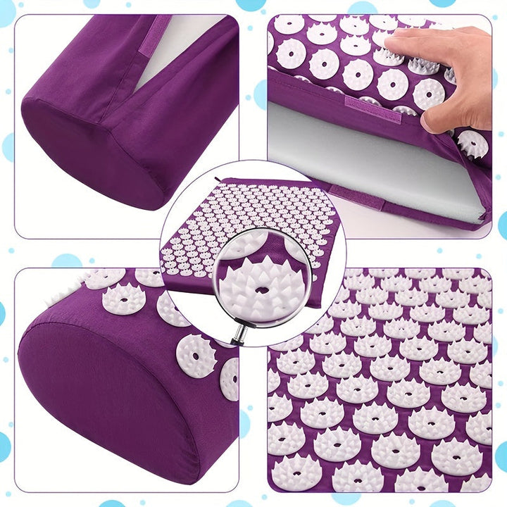 Lisslune | Ultimate Acupuncture Massage Mat and Pillow Set