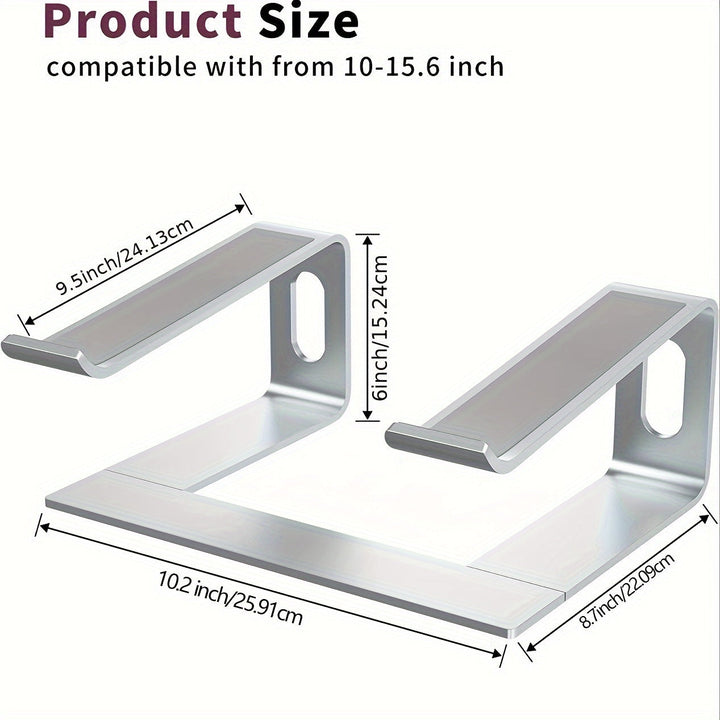 Lisslune | Aluminium Laptop Stand – Ergonomic and Ventilating