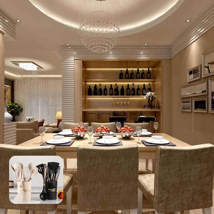Lisslune | Cooking - Kitchen joy with the elegant silicone kitchen utensil set