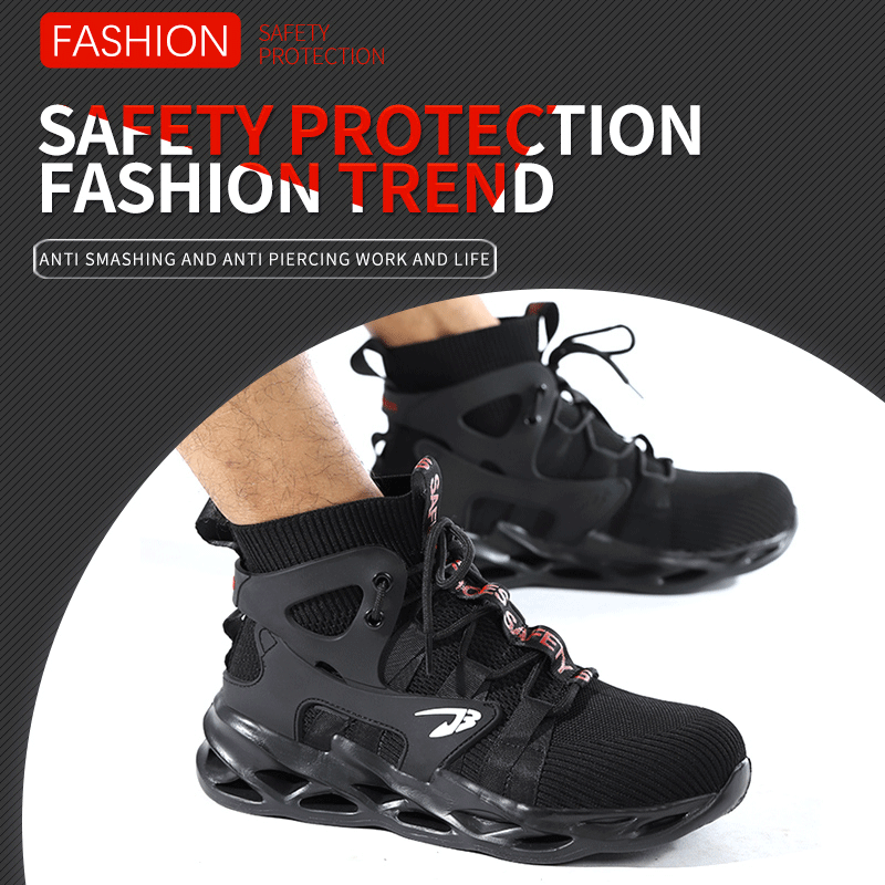 Lisslune | Lightweight, breathable work shoes with steel toe