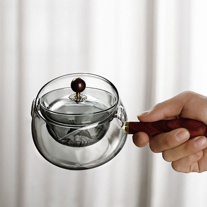Lisslune | Timeless Rotating Elegant Heat Resistant Teapot