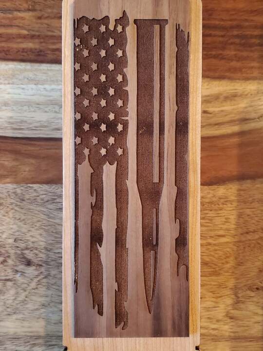 Lisslune | 2nd Amendment wooden box