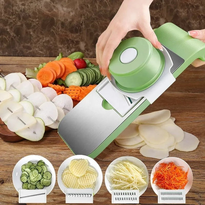 Lisslune | ChopCraft 3-in-1 Vegetable Slicer for Quick and Easy Meal Preparation