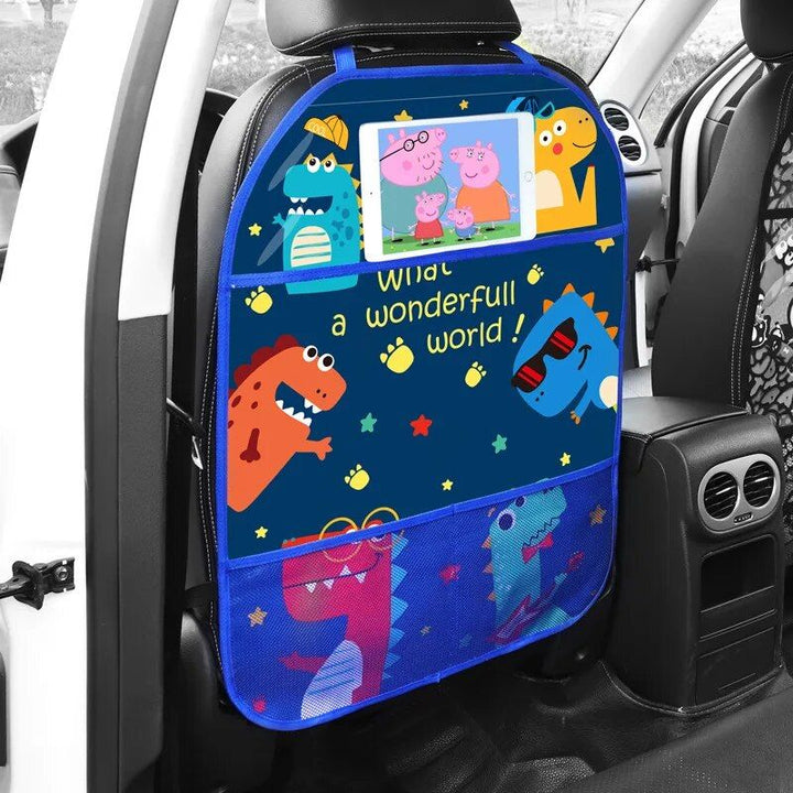 Lisslune | Cartoon Car Seat Back Holder with Storage Organizer