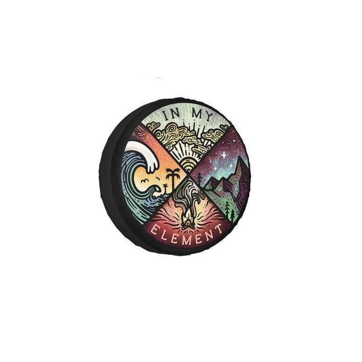 Lisslune | Surf-inspired Vanlife reserve cover for off-road vehicles 14"-17"