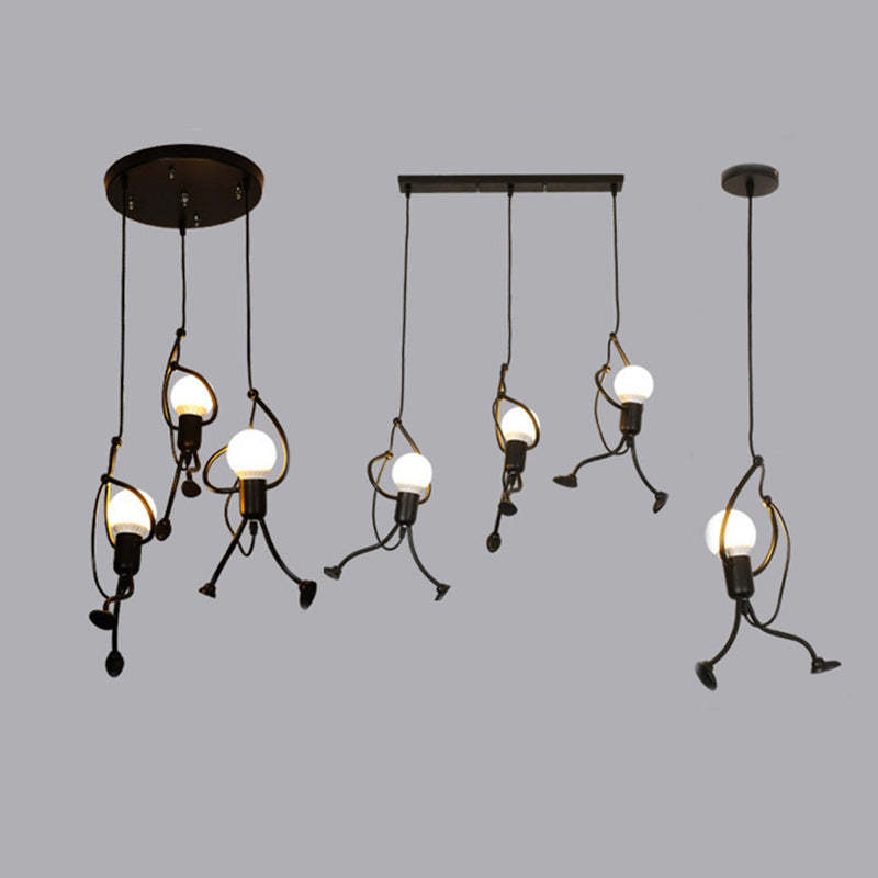 Lisslune | Retro Iron Man Pendant Light