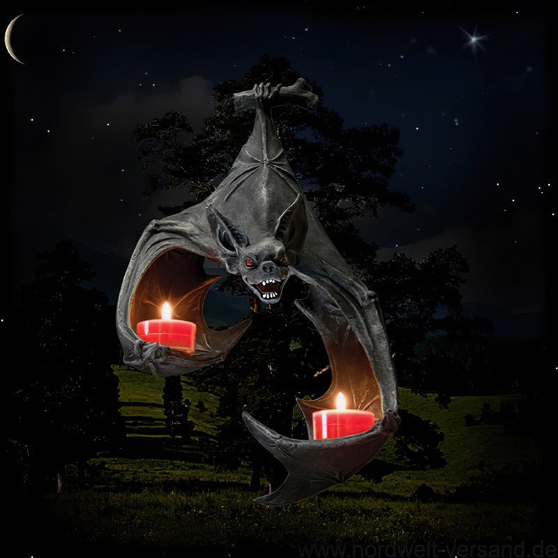 Lisslune | Bat Wall Tealight Holder