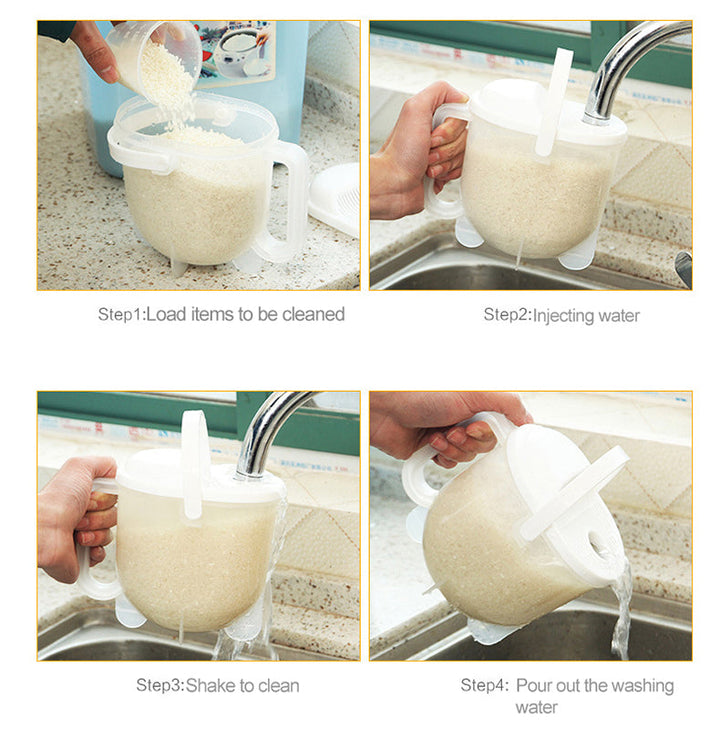Lisslune | Practical Quick Rice Washer Basket