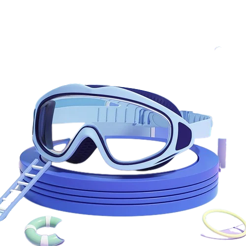 Lisslune | HD swimming goggles for children with large frame, waterproof and anti-fog