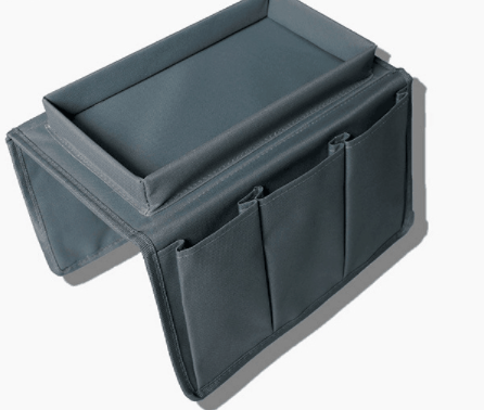 Lisslune | Elegant Sofa Armrest Tray with Organizer for Drinks and Accessories