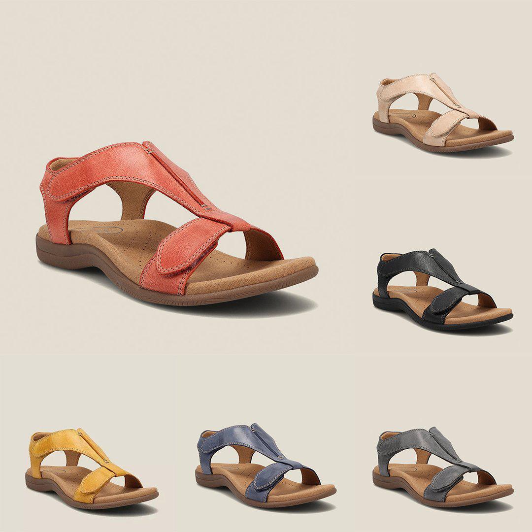 Lisslune | Rinah - Orthopedic Leather Sandals