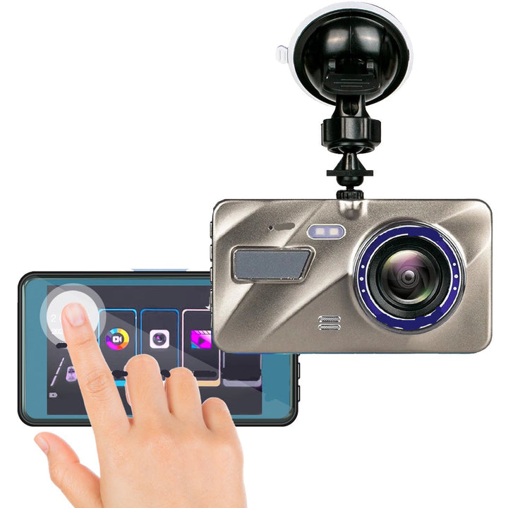 Lisslune | Dashcam DuoView 1080P – Front & Rear Image with Night Vision and Motion Detection