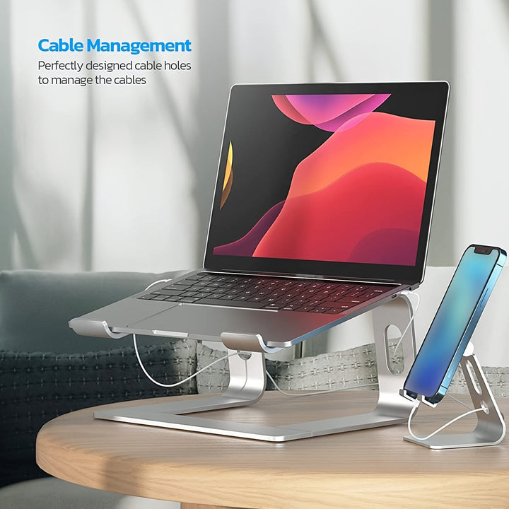 Lisslune | Aluminium Laptop Stand – Ergonomic and Ventilating