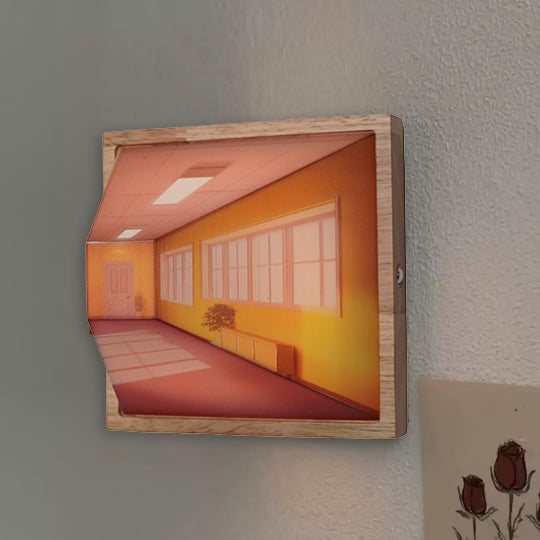 Lisslune | ArtGlow - 3D optical illusion wall lamp