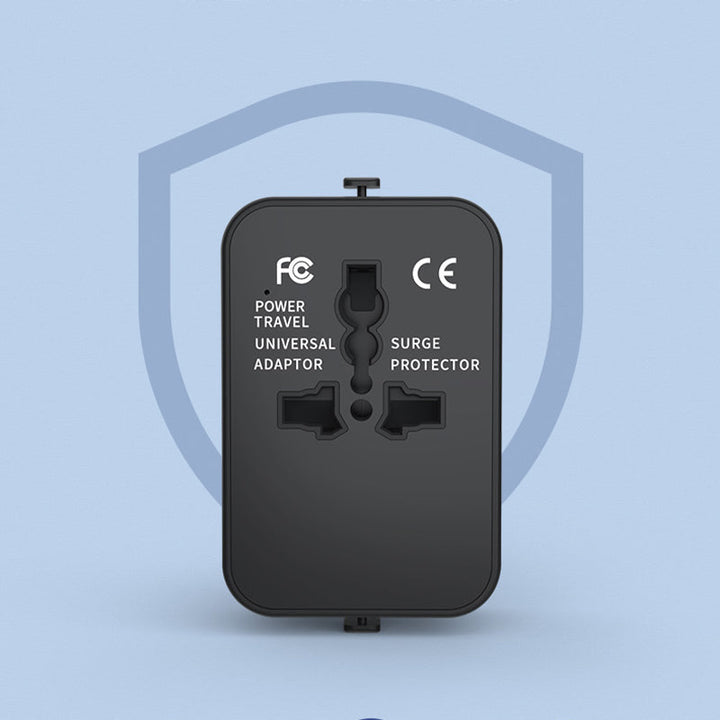 Lisslune | Universal travel adapter with dual USB ports