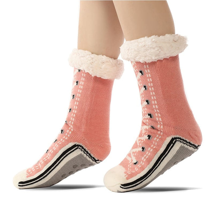 Lisslune | Ultra-thick Cashmere Slippers Socks S