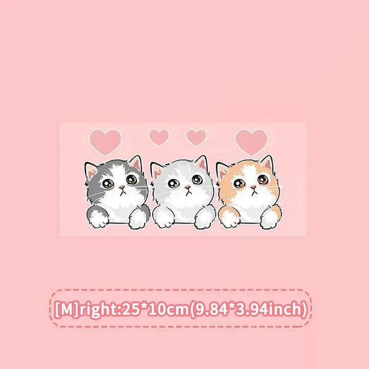 Lisslune | Cute cartoon mouse stickers for car