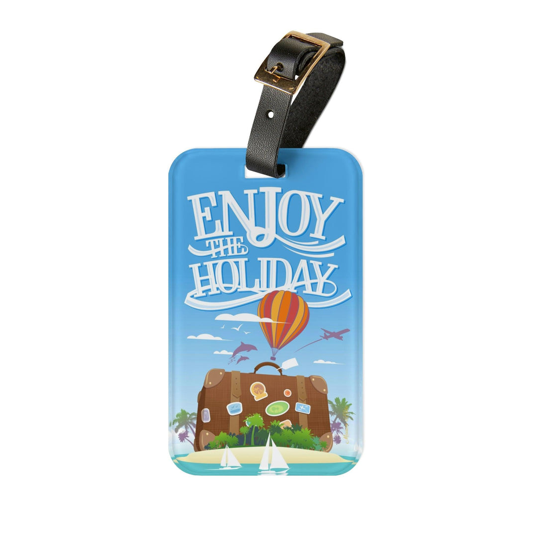 Lisslune | Stylish Explorer: The Essential Travel Bliss Luggage Tag