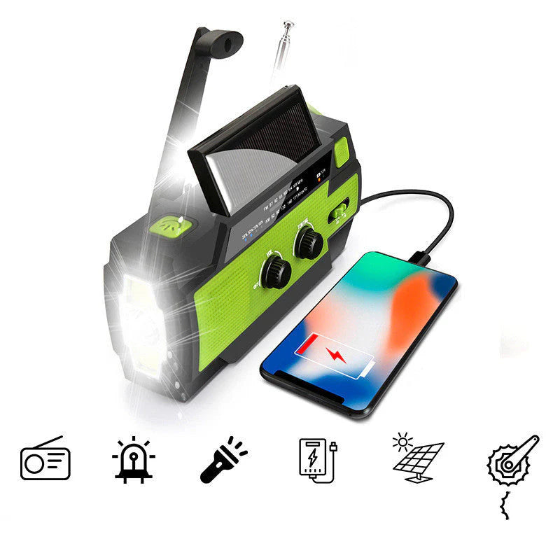 Lisslune | TerroVolt - Multifunctional Solar Radio with Power Bank