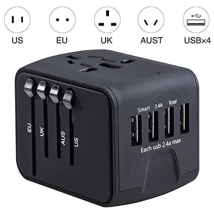 Lisslune | Universal Smart Travel Adapter Voltage Converter