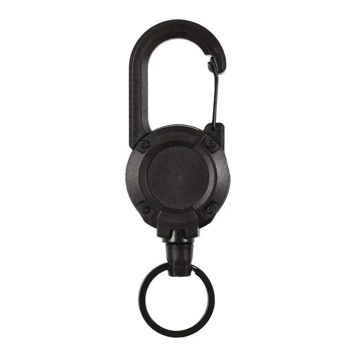 Lisslune | Automatically retractable keychain made of wire rope for outdoor use