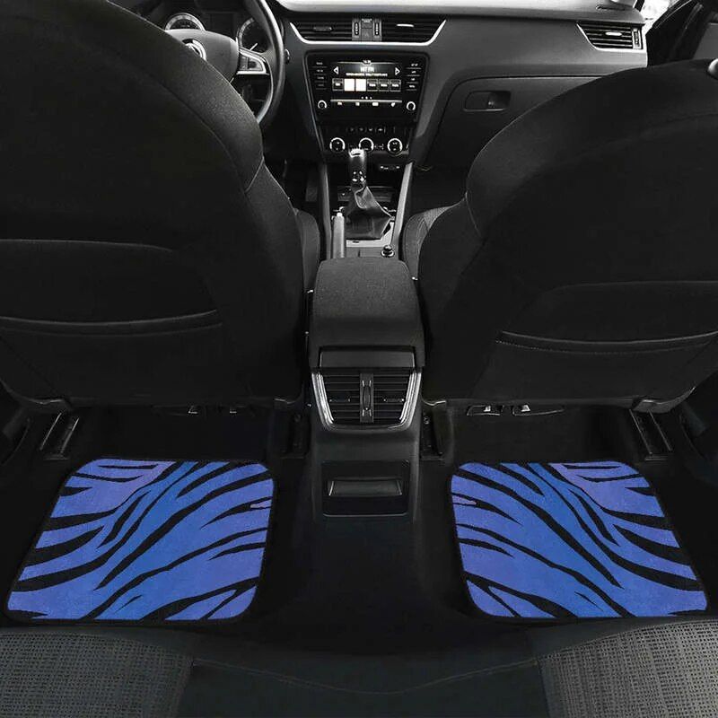 Lisslune | Zebra patterned heavy car mats
