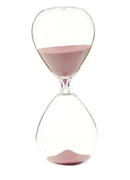 Lisslune | Creative transparent hourglass made of glass