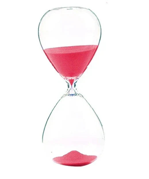 Lisslune | Creative transparent hourglass made of glass