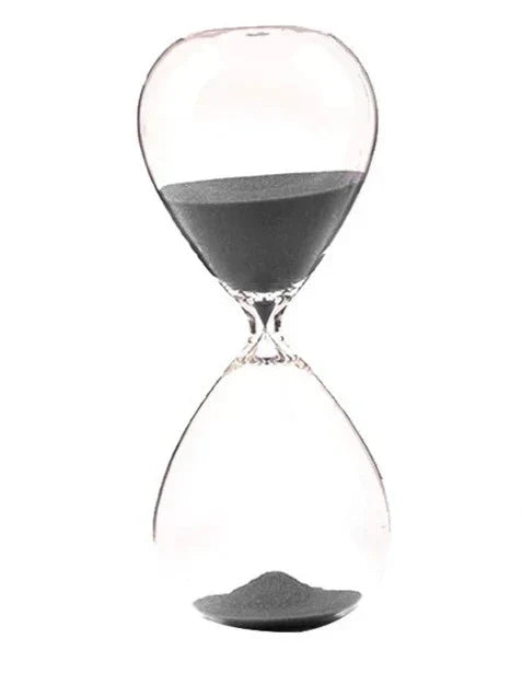Lisslune | Creative transparent hourglass made of glass