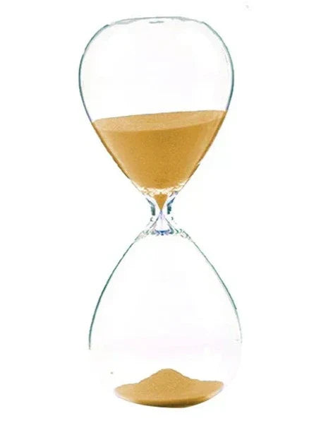 Lisslune | Creative transparent hourglass made of glass