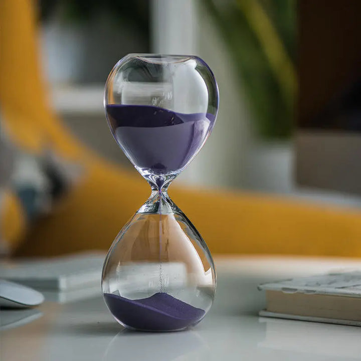 Lisslune | Creative transparent hourglass made of glass