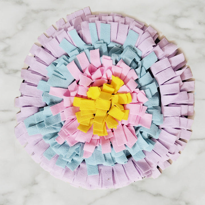 Lisslune | Dog Snuffle Mat, 18" Circular
