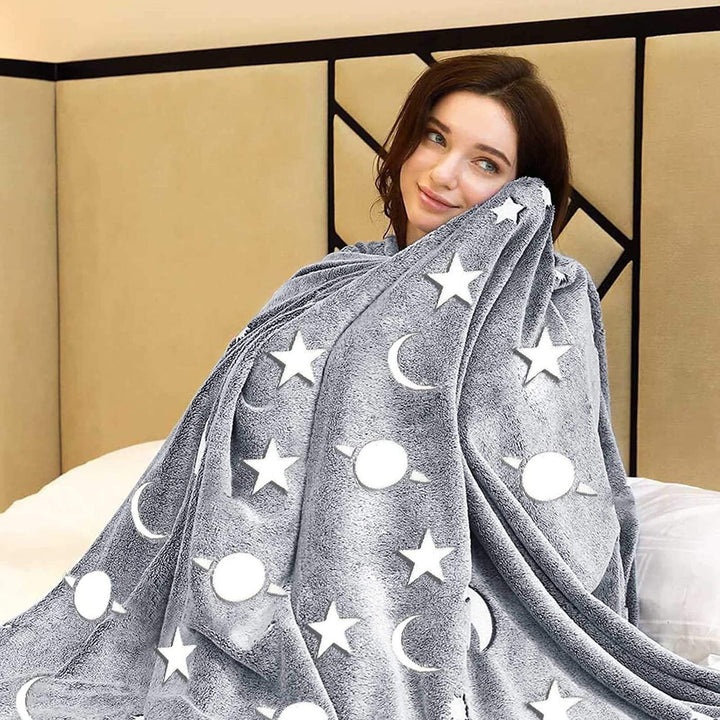 Lisslune | Bright Cuddle Star Blanket