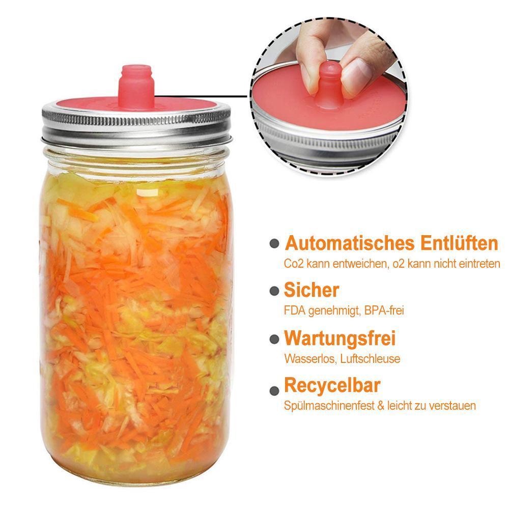 Lisslune | Silicone Fermenting Lids for Jars