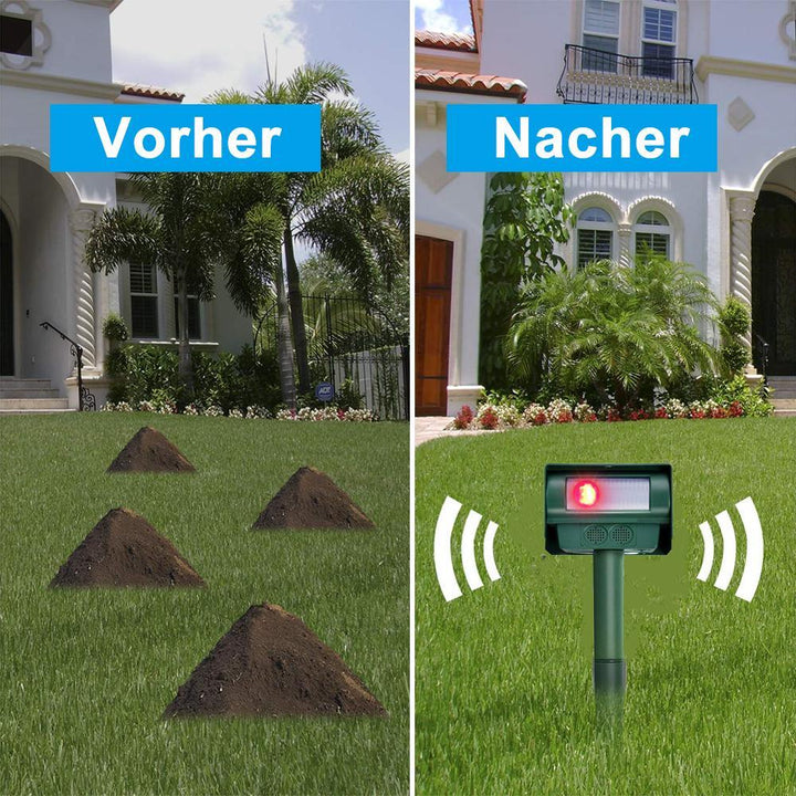 Lisslune | Solar-powered Ultrasonic Pest Mouse Repeller