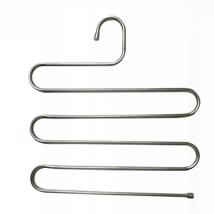 Lisslune | 5-Layer Stainless Steel S-Shape Clothes Hanger