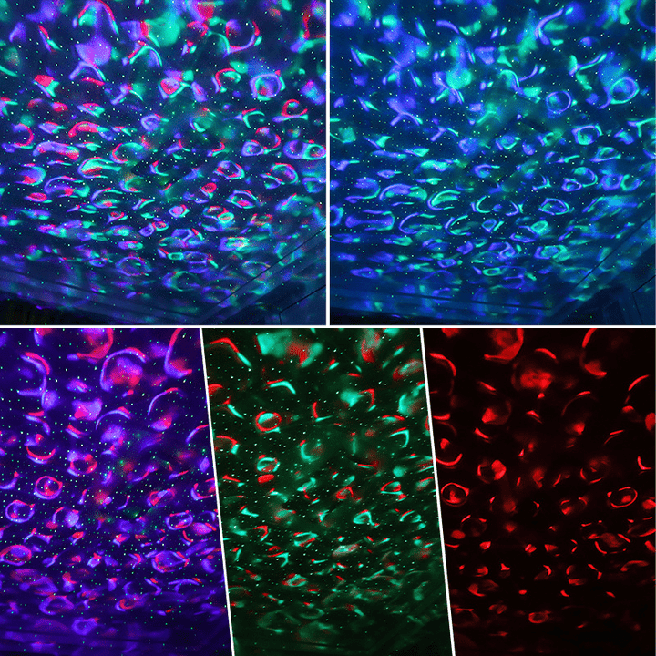 Lisslune | StellarBeam - 5-in-1 Galaxy Projector with Bluetooth Speaker