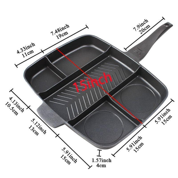 Lisslune | 5 in 1 Multifunctional Pan