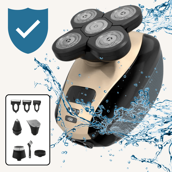 Lisslune | GLIDESONIC – 5-in-1 Grooming Razor for Smooth, Irritation-Free Shaving