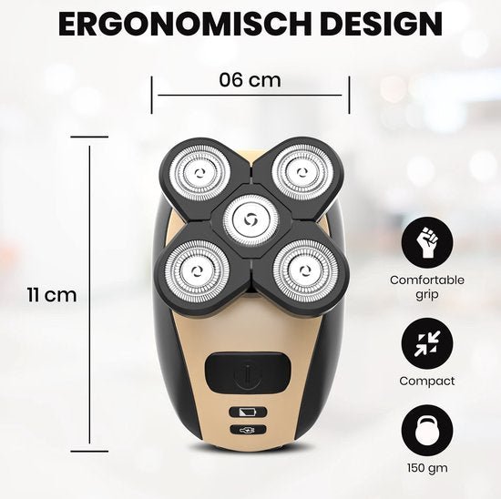 Lisslune | GLIDESONIC – 5-in-1 Grooming Razor for Smooth, Irritation-Free Shaving