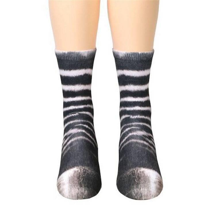 Lisslune | Cat Paw 3D Printed Unisex Socks
