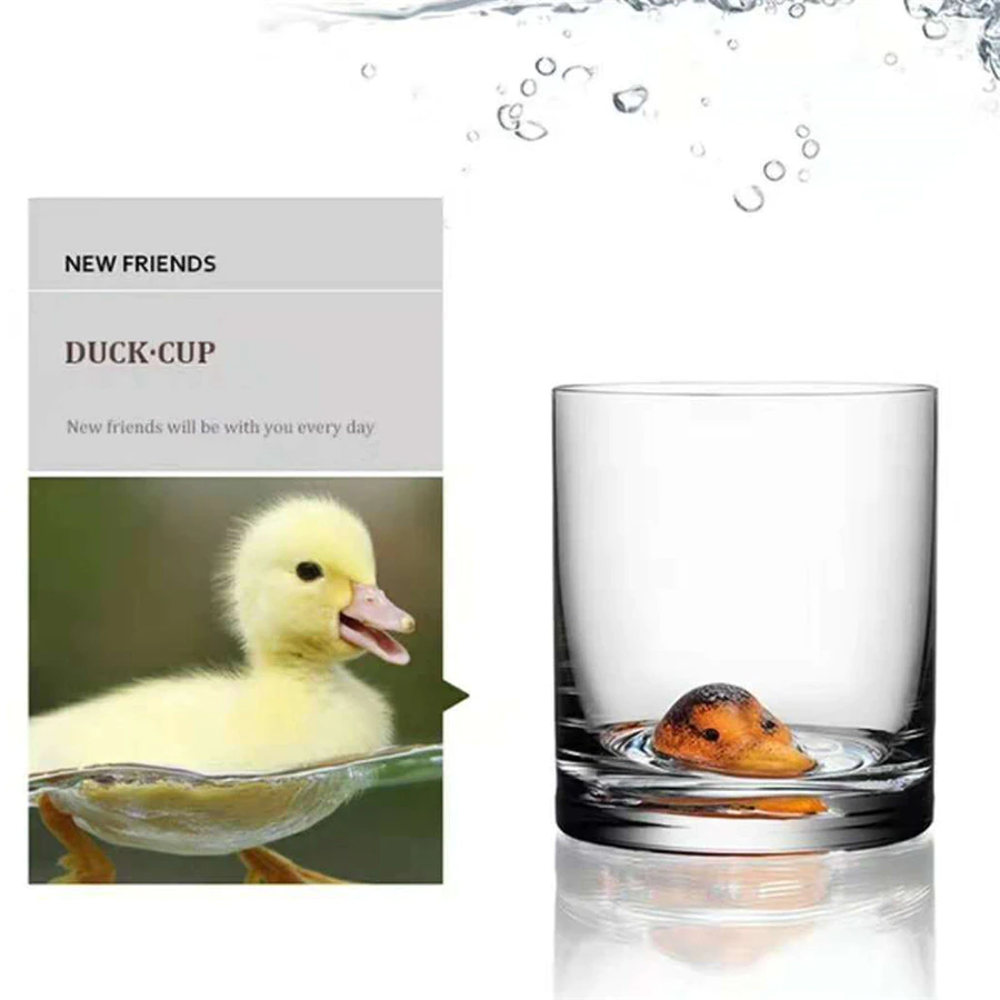 Lisslune | 3D Animal Ultra Clear Unique Wine Glass