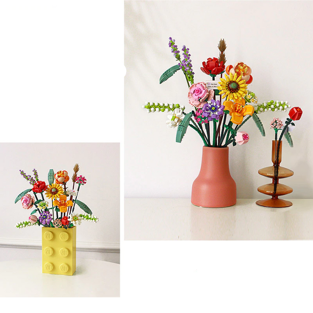 Lisslune | FloraBloom - 3D Flower Bouquet for Calm Spaces