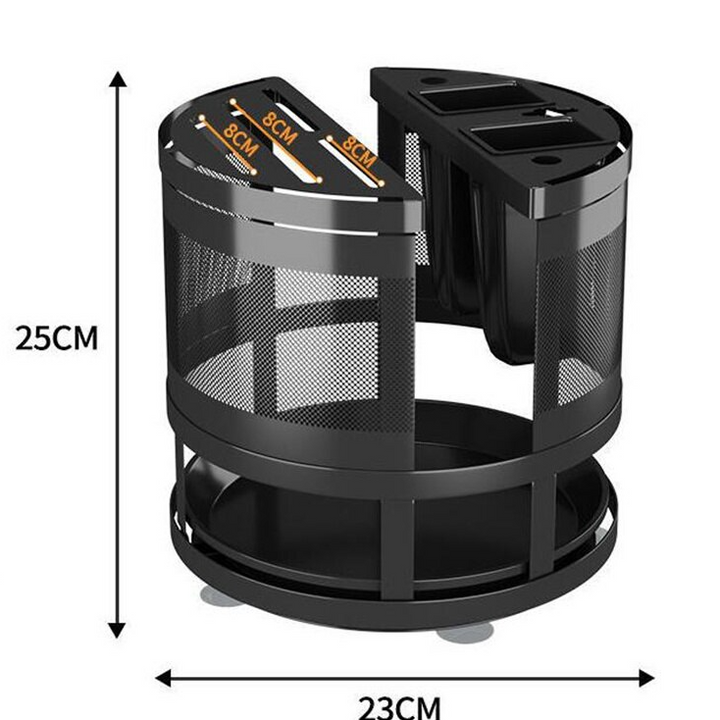 Lisslune | Rotating Kitchen Organizer Shelf Box