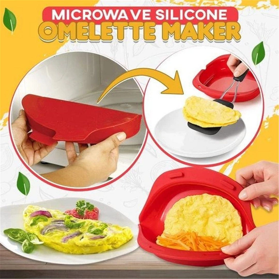 Lisslune | Non-Stick Microwave Omelette Maker