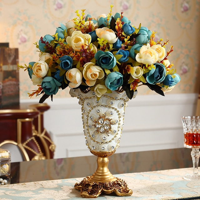 Lisslune | European Luxury Diamond Resin Vase