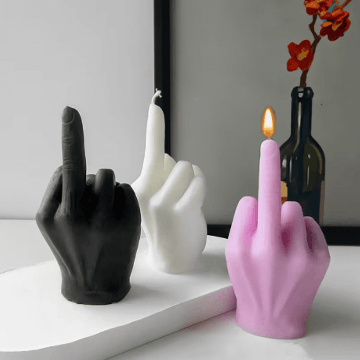 Lisslune | Hand Gesture Candle – Scented Soy Wax Decoration