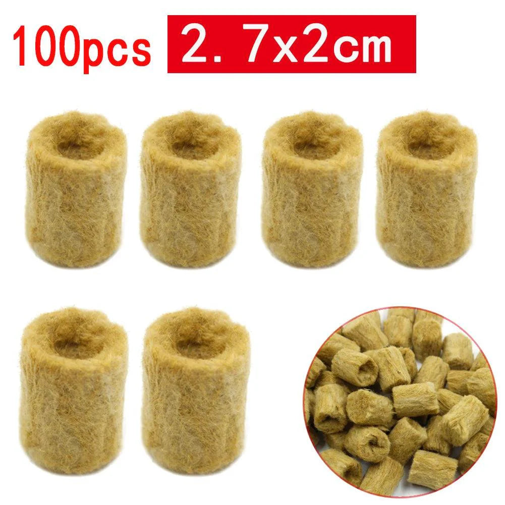 Lisslune | Hydroponic Seedling Growth Pods - Advanced Mineral Wool for Optimal Yield and Pest Control