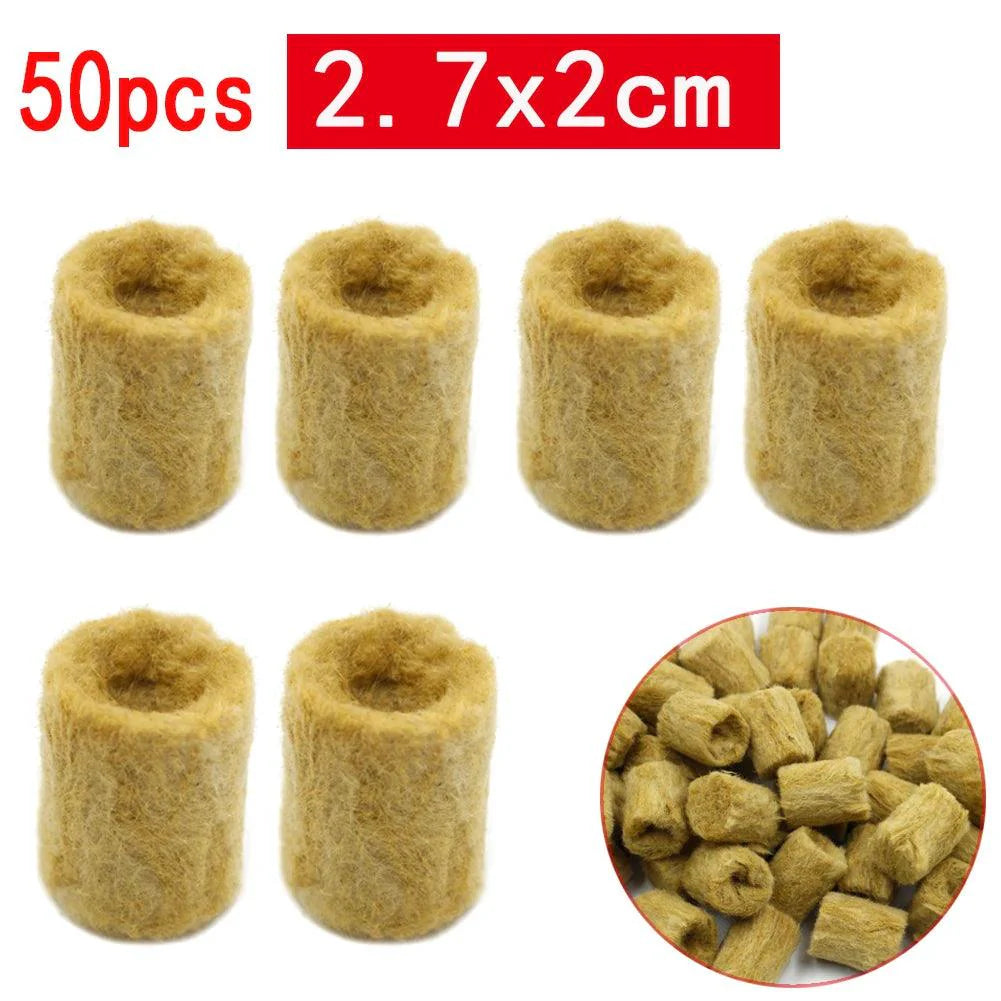 Lisslune | Hydroponic Seedling Growth Pods - Advanced Mineral Wool for Optimal Yield and Pest Control